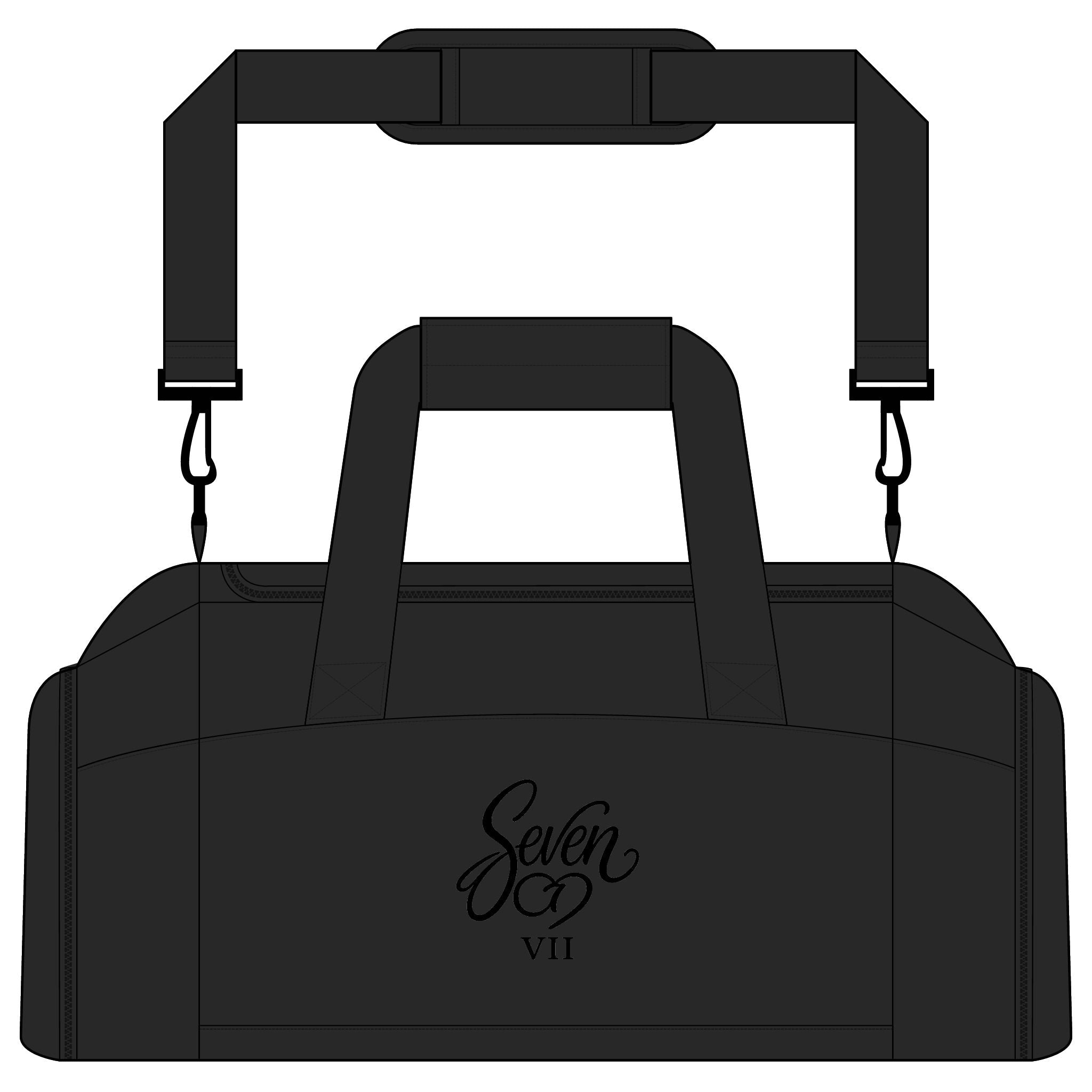StaySeven Brand Gym Duffel Bag - Sporty Travel & Workout Gear